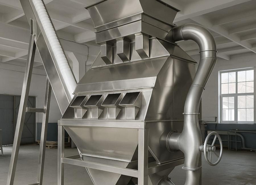 Аспирационная машина: как воздух очищает производство
