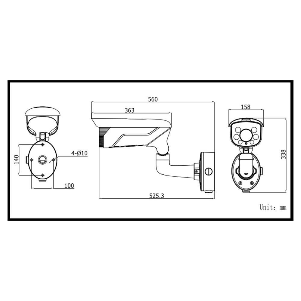 Уличная IP-видеокамера Hikvision DS-2CD4635FWD-IZS