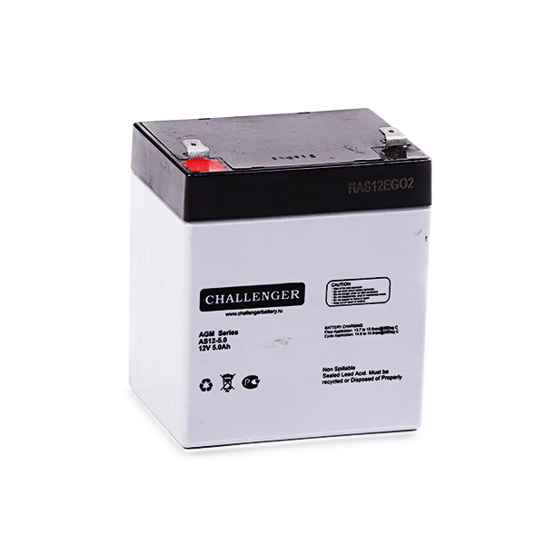 Аккумуляторная батарея Challenger АS12-5.0 12В 5А/ч AGM