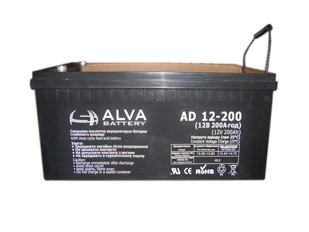 Аккумуляторная батарея ALVA AD12-200