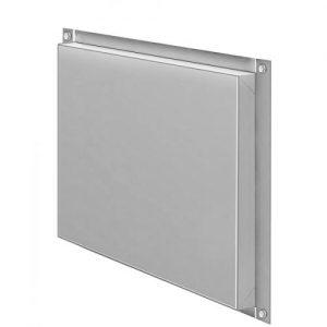 Фасадна касета з відкритими стиками і відкритим кріплення