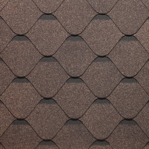 Бітумна черепиця Деке (Döcke PIE Premium) НИЦЦА колір Фундук