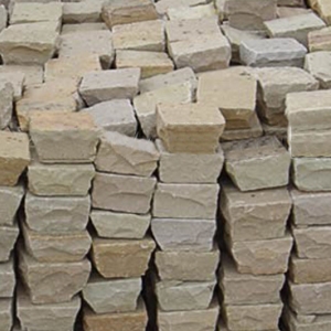 Брусчатка колотая из шести сторон