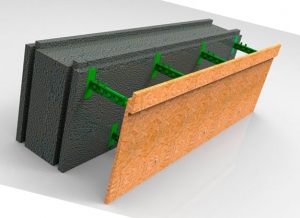 PASSIVE HOUSE BLOCK-200 к съемной опалубке