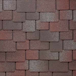 Бітумна черепиця Деке (Döcke PIE Premium) САППОРО колір Слива