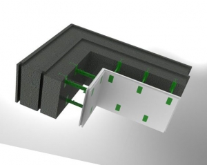 PASSIVE HOUSE BLOCK-300 угловой