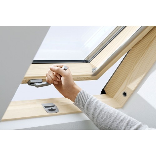 Мансардное окно GZL 1051 B ручка снизу