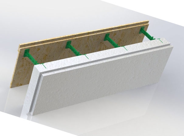 PASSIVE HOUSE BLOCK 100 к съемной опалубке