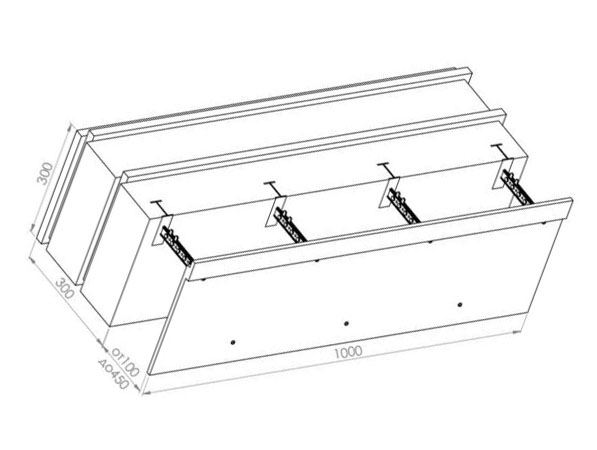 PASSIVE HOUSE BLOCK-300 к съемной опалубке